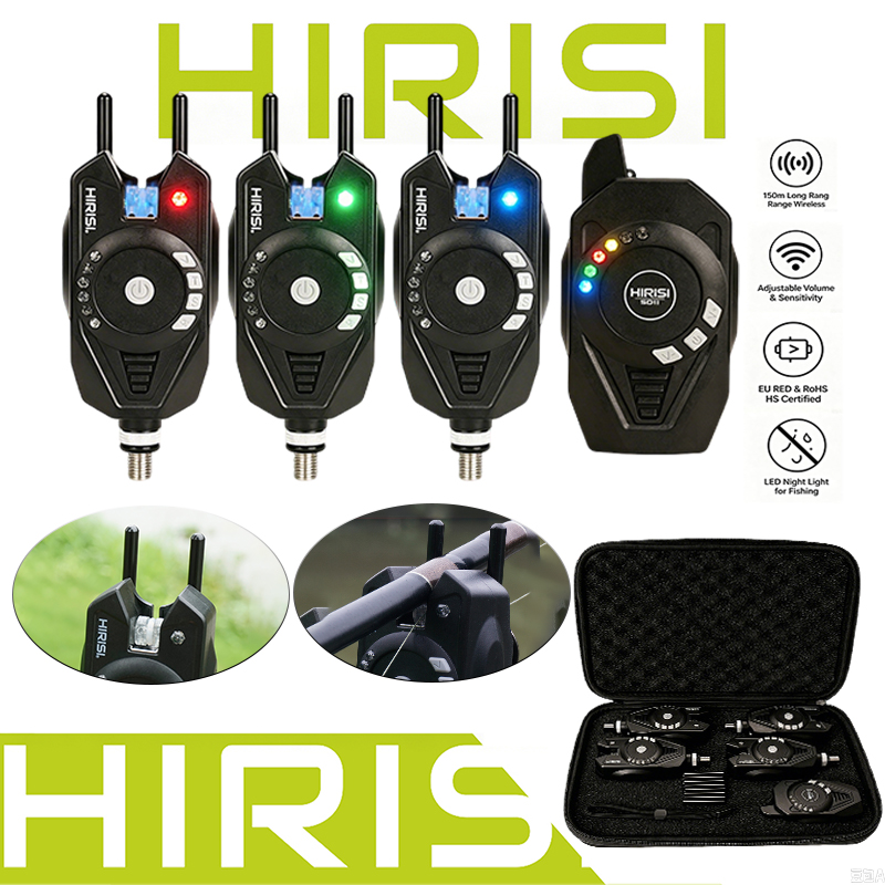 Fish Alarm - HIRISI SD11 3+1 Wireless Fishing Bite