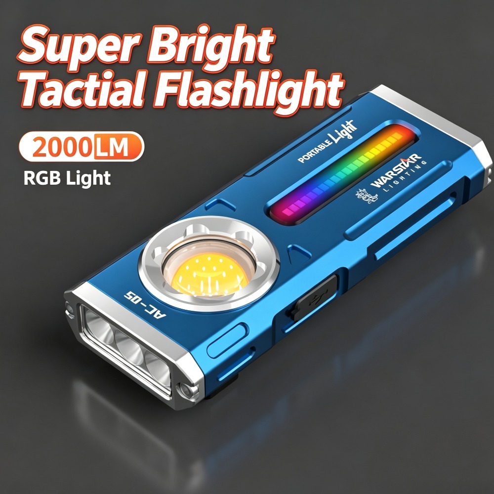 Fishing Light - AC05 Portable Flashlight High Bright Long‑Range