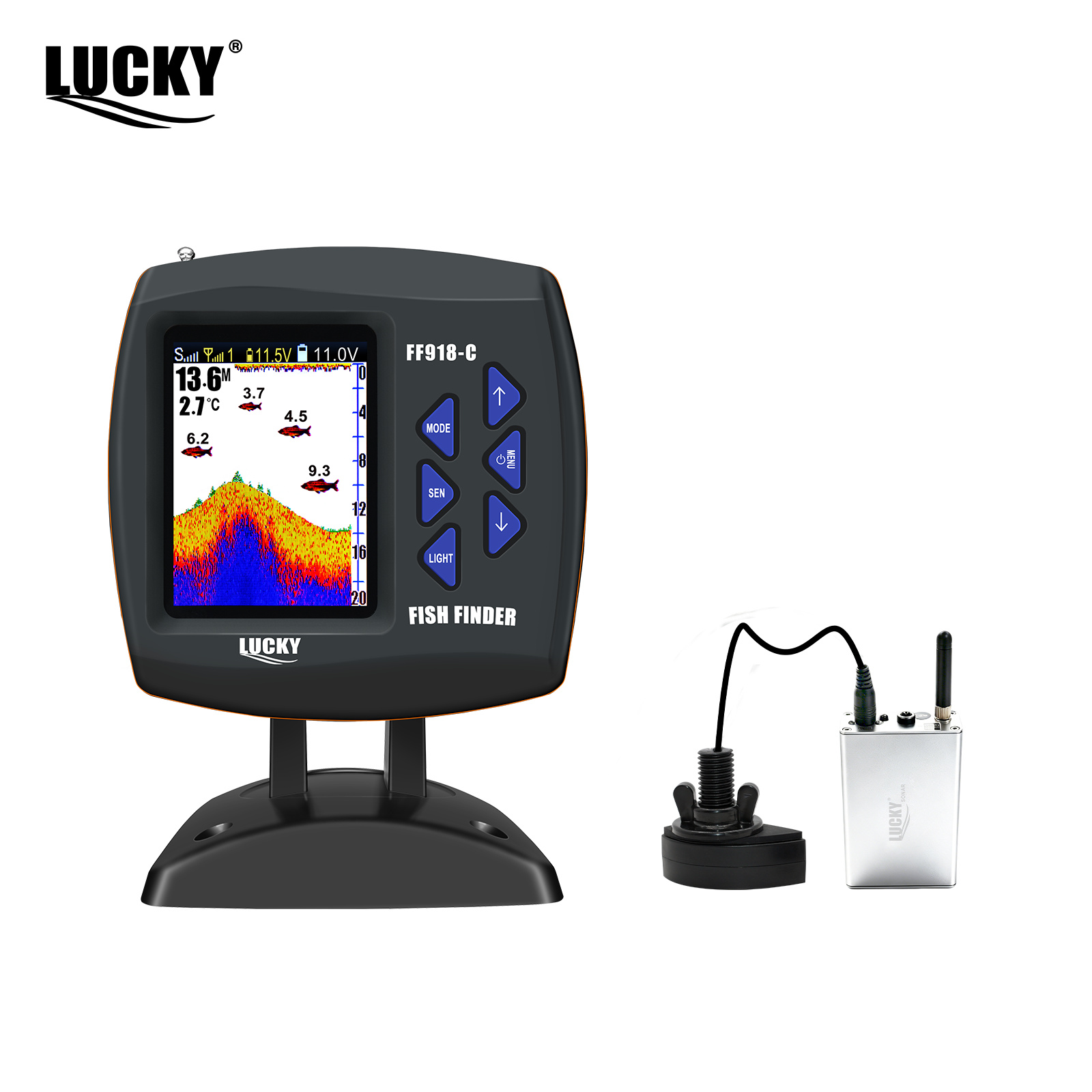 Fishing Depth Finder - Lucky FF918 Wireless Remote Control Boat