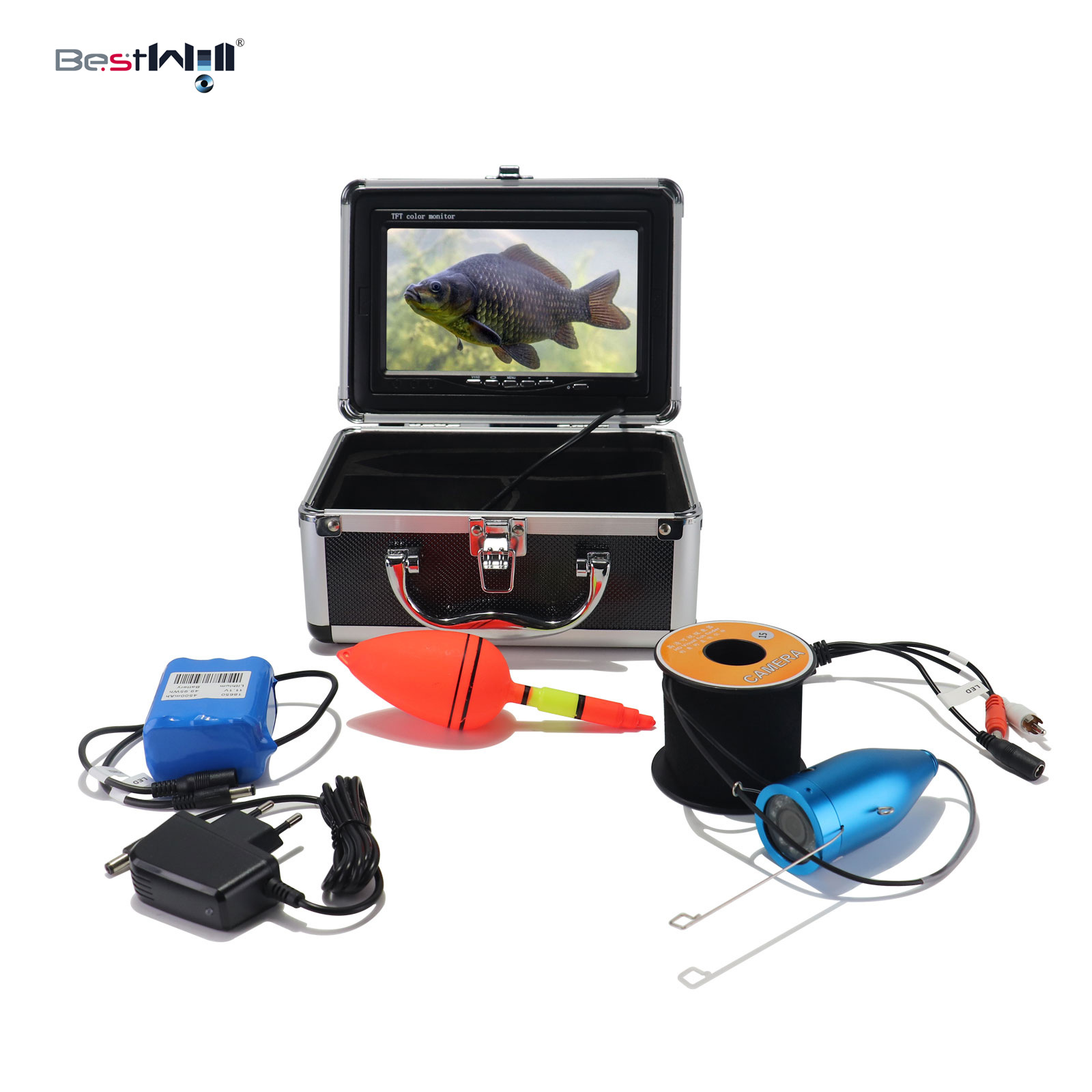 7 Inch IPS Screen 15/20/30M - огляд і ціна Fishing Camera
