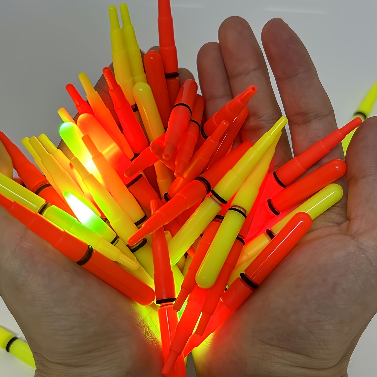 5pcs Night Fishing Rod Light F - огляд і ціна Fish Finder Battery