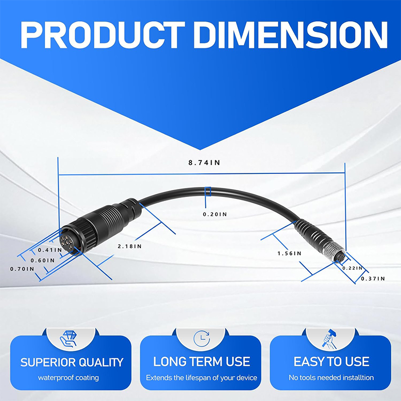 MKR-US2-1 Adaptor Cable Univer - огляд і ціна Fish Finder Cable