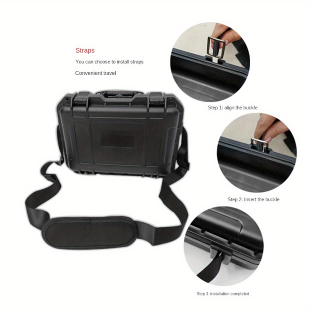 1pc Waterproof Hard Carry Case - огляд і ціна Fish Finder Case