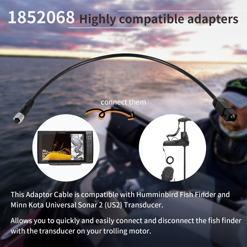 Universal Sonar Transducer Ada - огляд і ціна Fish Finder Cable