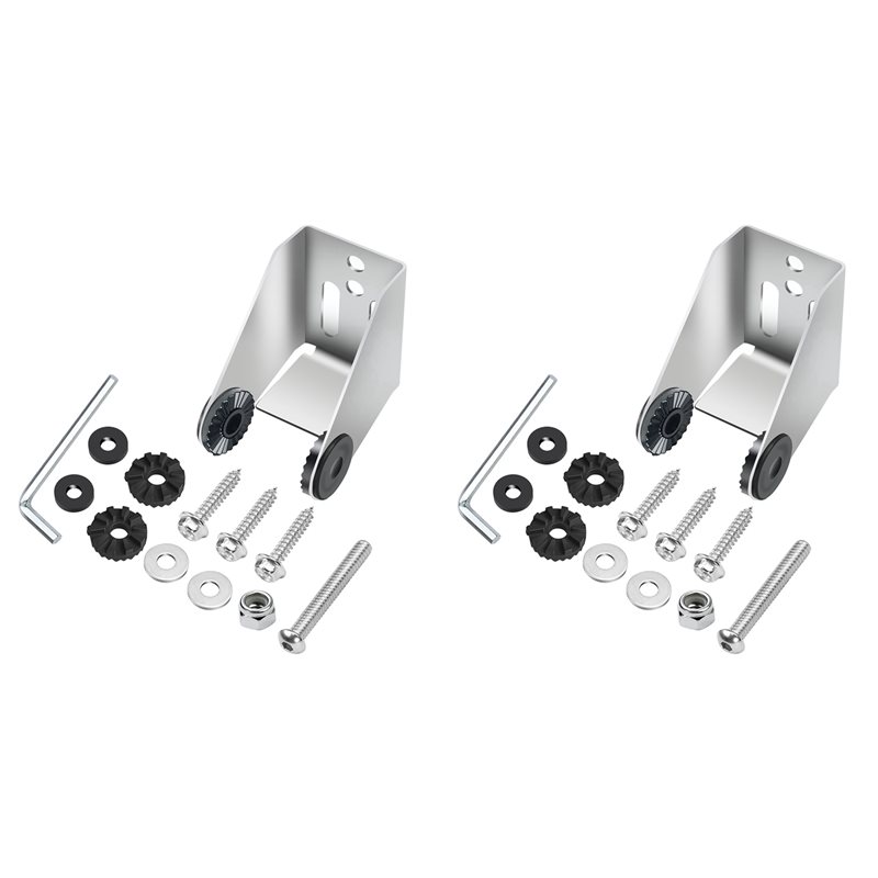 2pcs Heavy-Duty Metal Transduc - огляд і ціна Fish Finder Mount