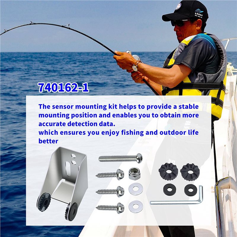 2pcs Heavy-Duty Metal Transduc - огляд і ціна Fish Finder Mount