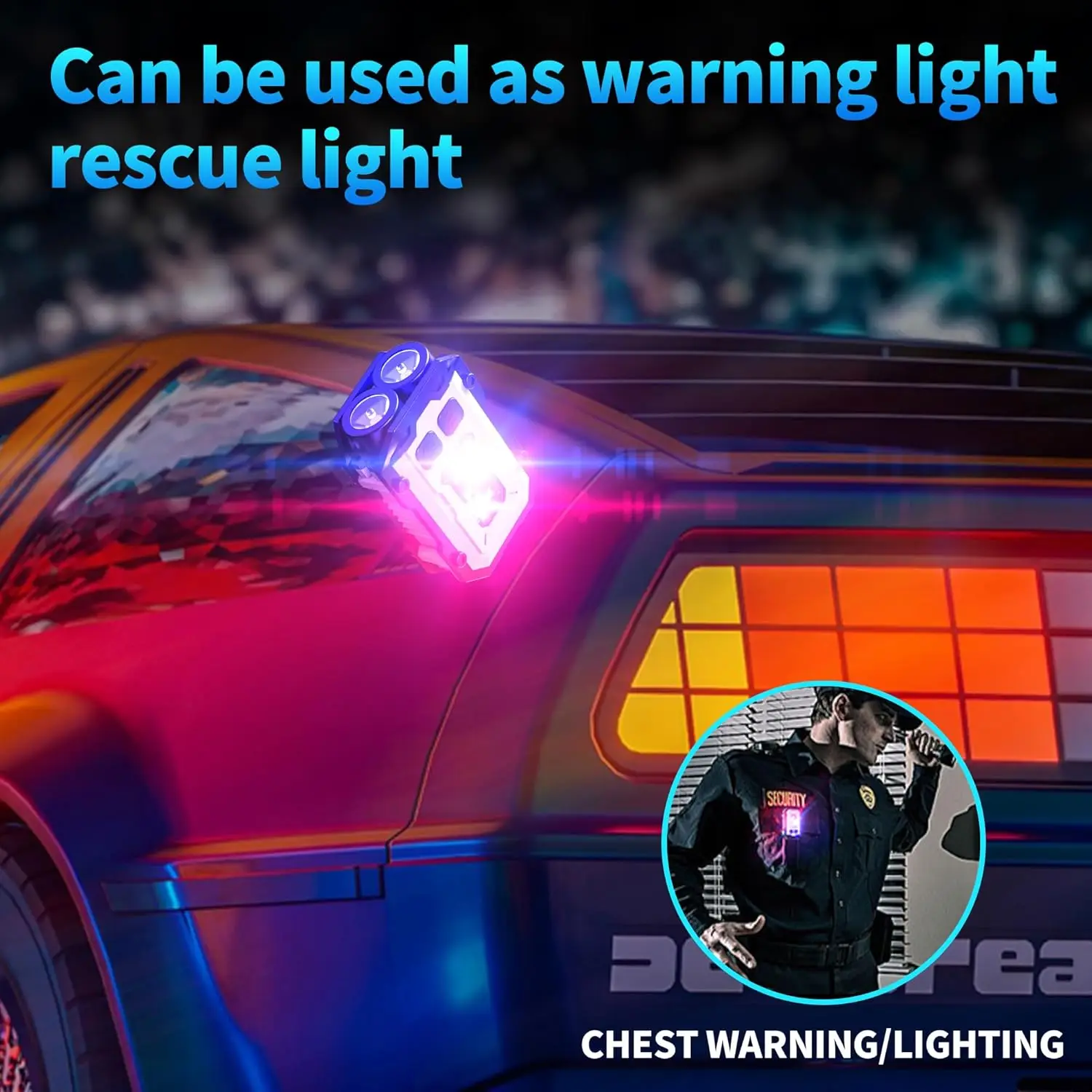 Clip-On Flashlight Rechargeabl - огляд і ціна Fishing Light