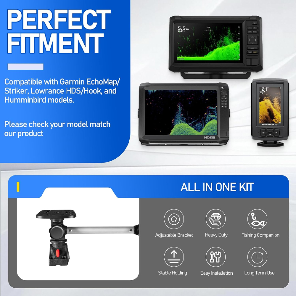 Replace Part for 3006.8649 Por - огляд і ціна Fish Finder Mount