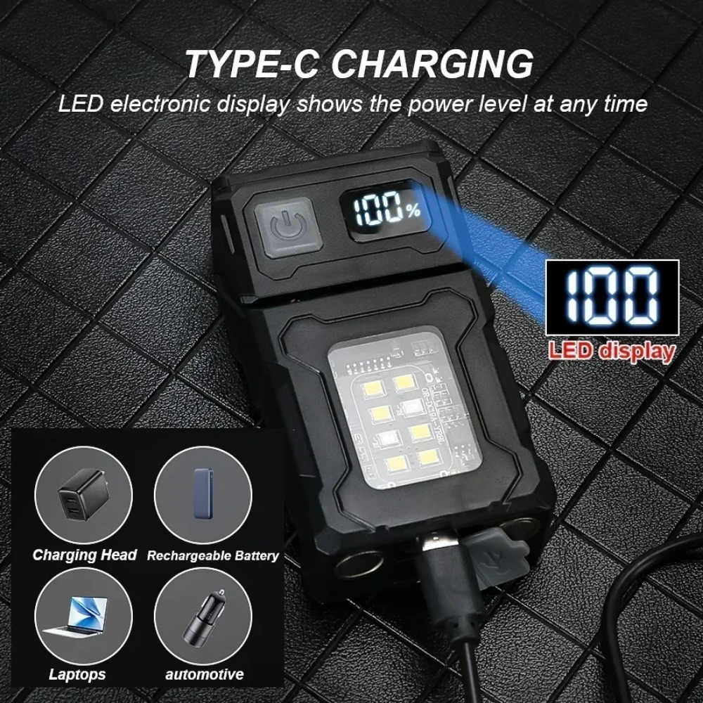 180° Rotatable LED Flashlight  - огляд і ціна Fishing Light