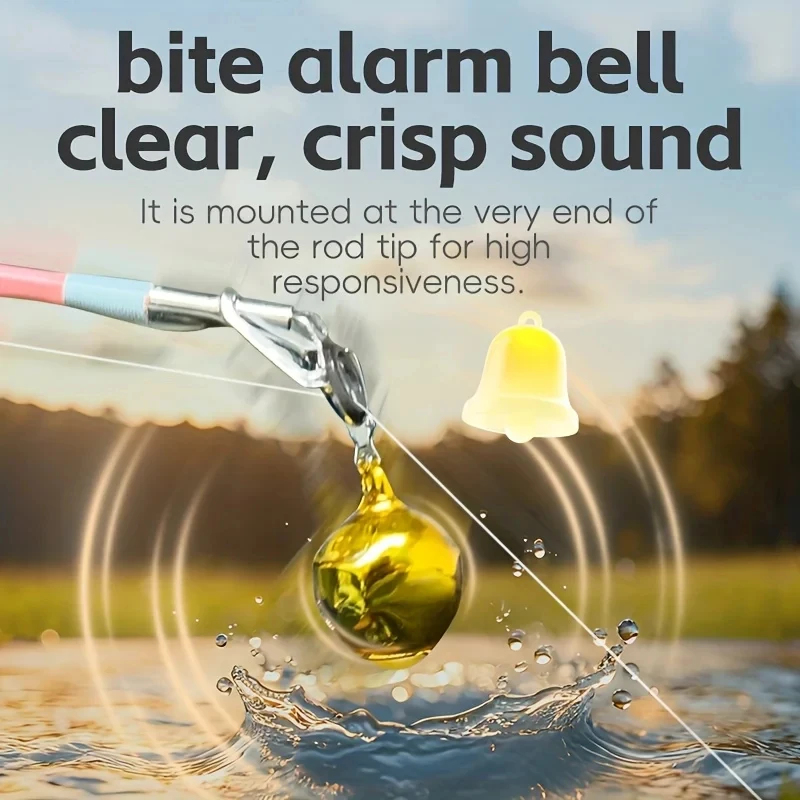 Fishing Bell Bite Alert 5/10pc - огляд і ціна Fish Alarm