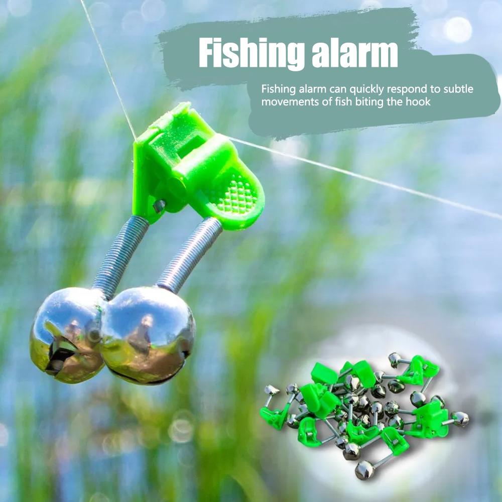 10Pcs Fishing Alarm Bells Clip - огляд і ціна Fish Alarm