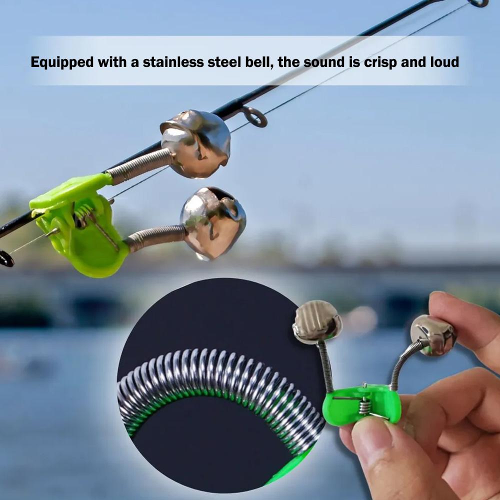 10Pcs Fishing Alarm Bells Clip - огляд і ціна Fish Alarm