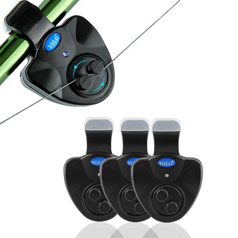 Fishing Rod Bite Alarm LED Ind - огляд і ціна Fish Alarm