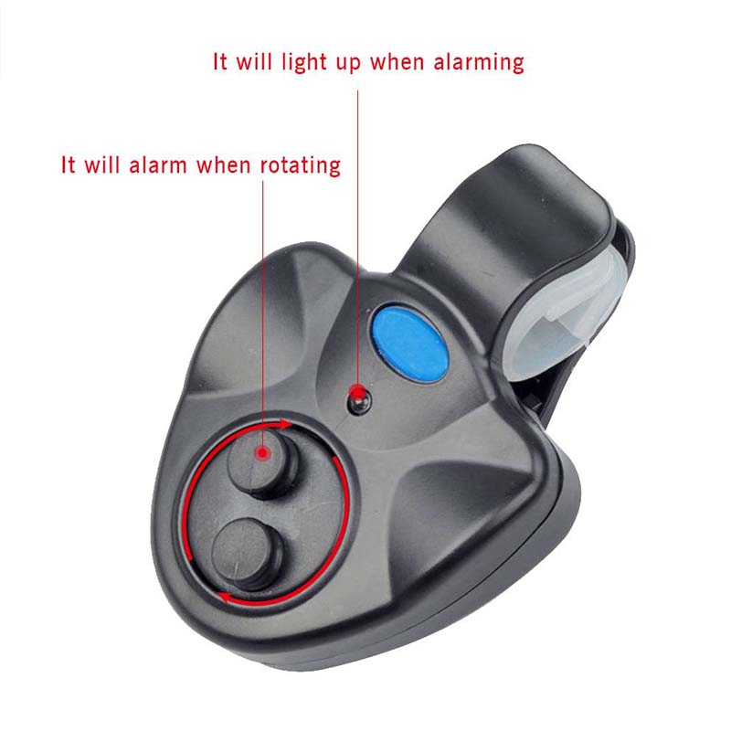 Fishing Rod Bite Alarm LED Ind - огляд і ціна Fish Alarm