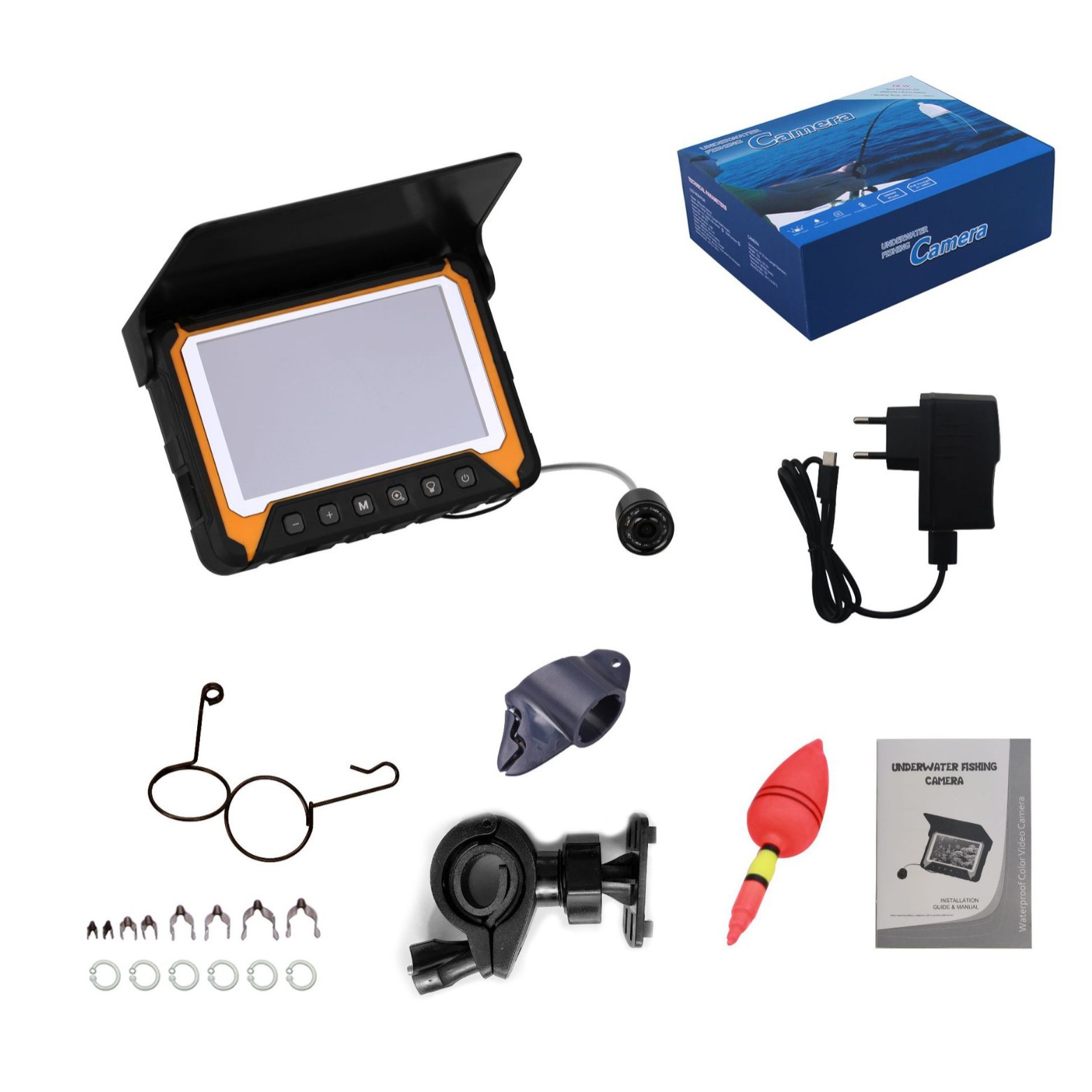 5Inch IPS Screen Underwater 15 - огляд і ціна Fishing Camera