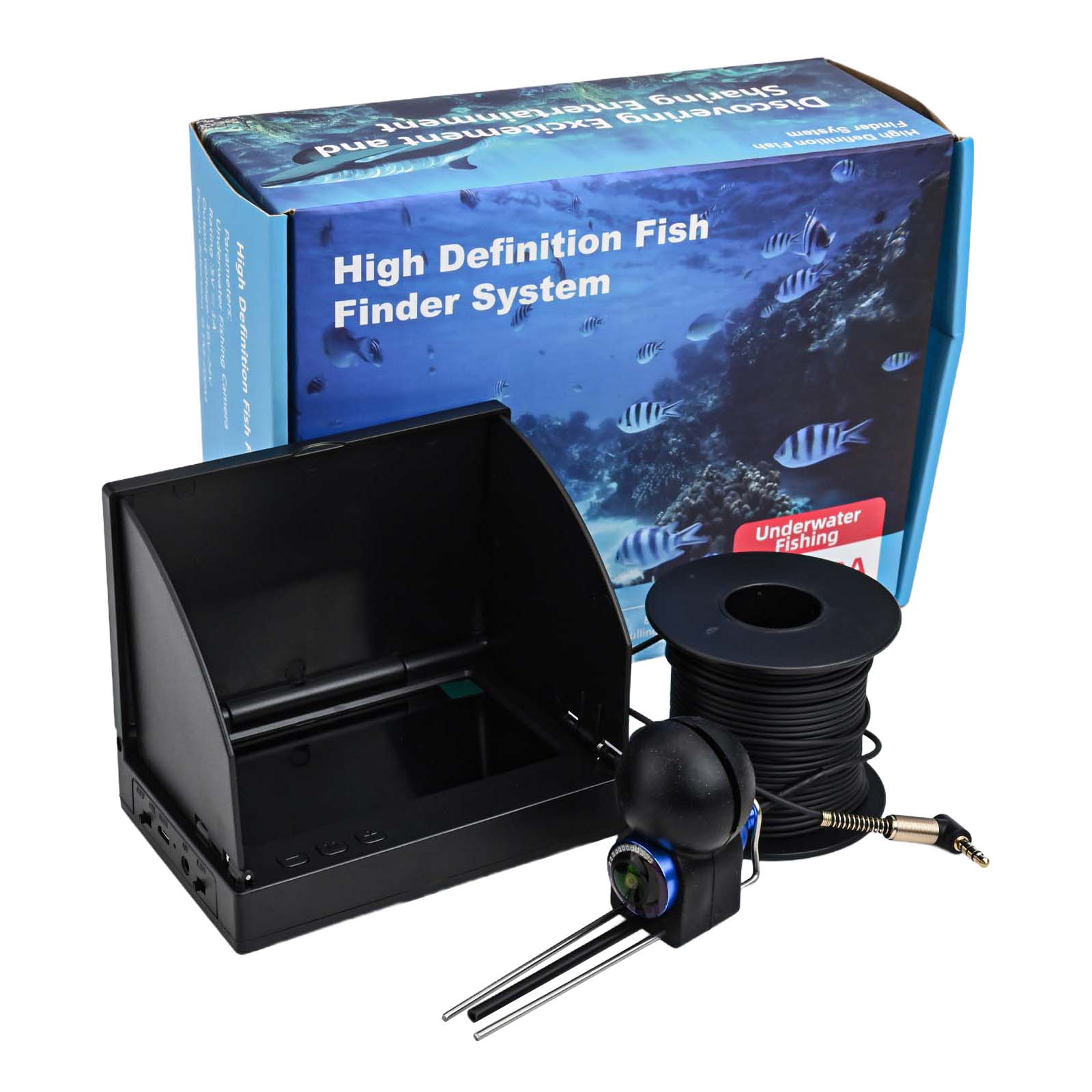 4.3 Inch HD Screen Fish Finder - огляд і ціна Fishing Depth Finder