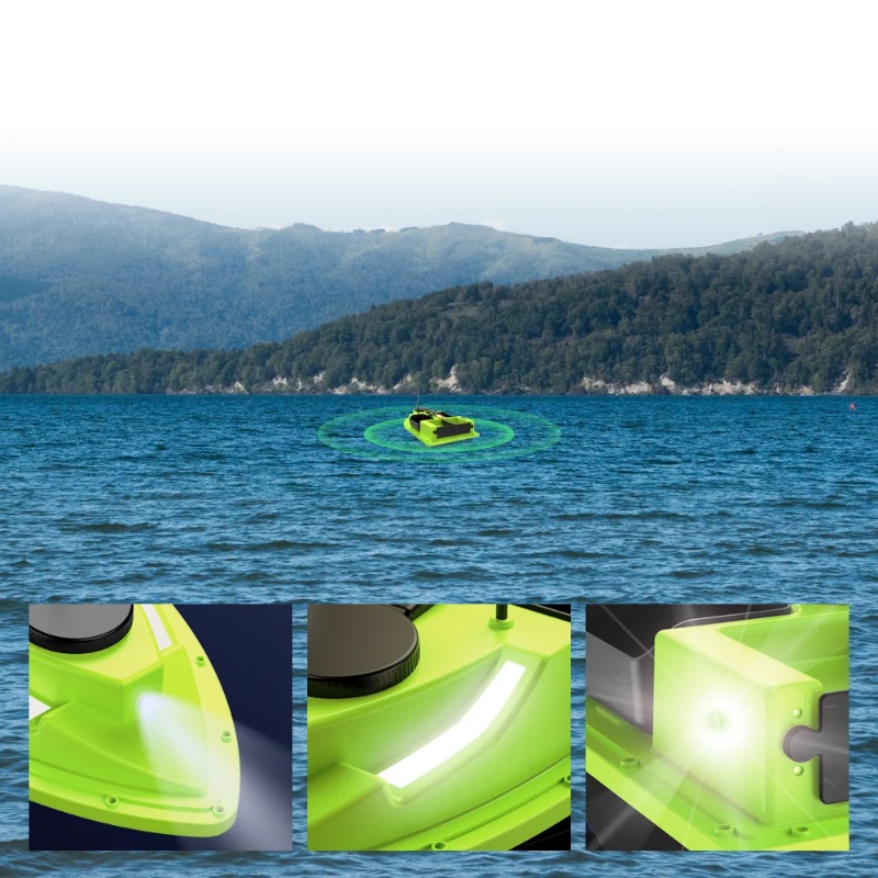 D19 GPS RC Bait Boat 600M 4 Ho - огляд і ціна Fishing Gps