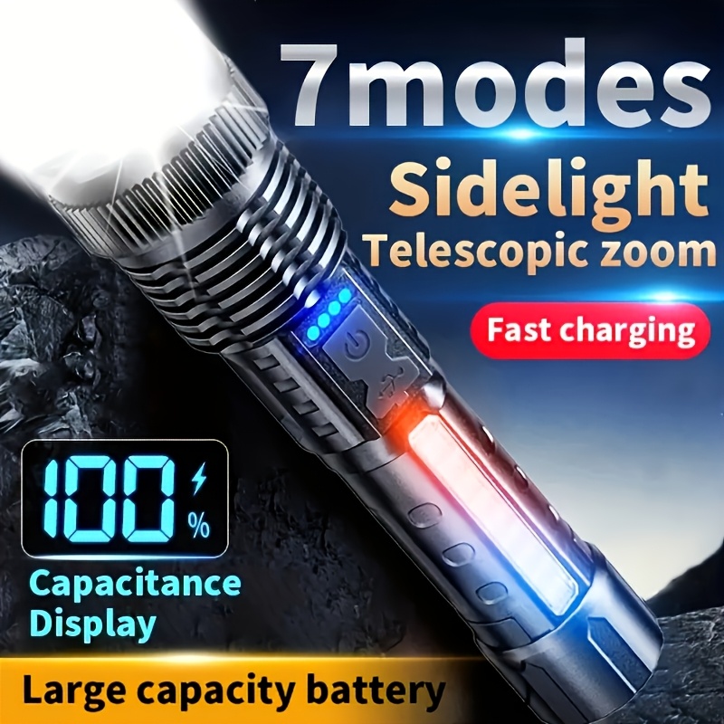 Powerful LED Flashlight Batter - огляд і ціна Fishing Light