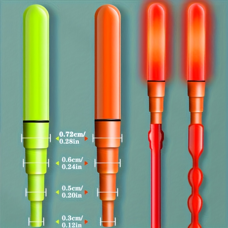 5pcs Night Fishing Rod Light F - огляд і ціна Fish Finder Battery